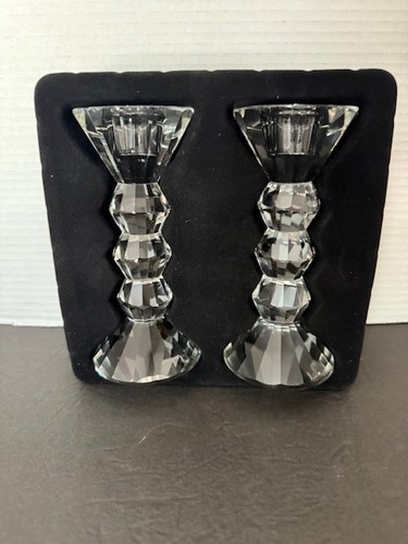 New cut glass - new, candle